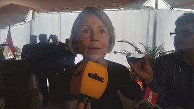 Ana María Mendoza de Acha, exsenadora.