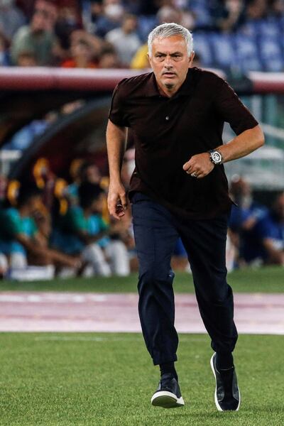 José Mourinho lleva tres victorias seguidas con Roma. EFE