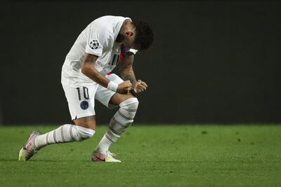 Neymar fue la gran figura en la victoria del PSG ante Atalanta.