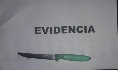 Evidencia hallada en el poder del detenido.