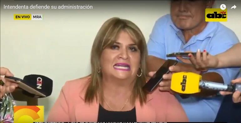 Intendenta de Mariano Roque Alonso, Carolina Aranda (PLRA-LLANISTA).