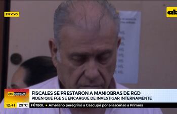 La Fiscalía General del Estado anunció que conformo equipo de trabajo para investigar a fiscales que se habrían prestado para amedrentamientos de RGD a sus víctimas a través de denuncias falsas.
