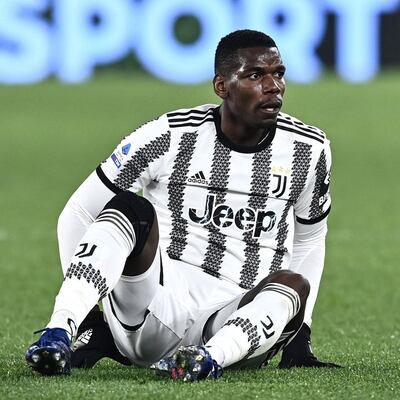 Paul Pogba, 29 años, jugador de Juventus.