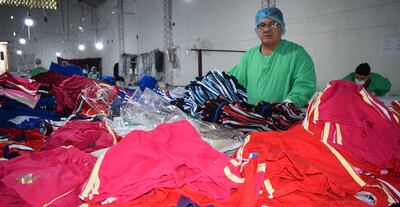 Confeccionistas  preparan miles de prendas de vestir para ofertarlas en todo el país, a través de las tiendas retails; además  se preparan para otra gran tanda para la temporada otoño-invierno.
