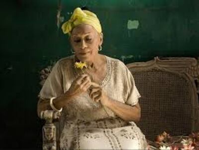 Omara Portuondo, cantante cubana.