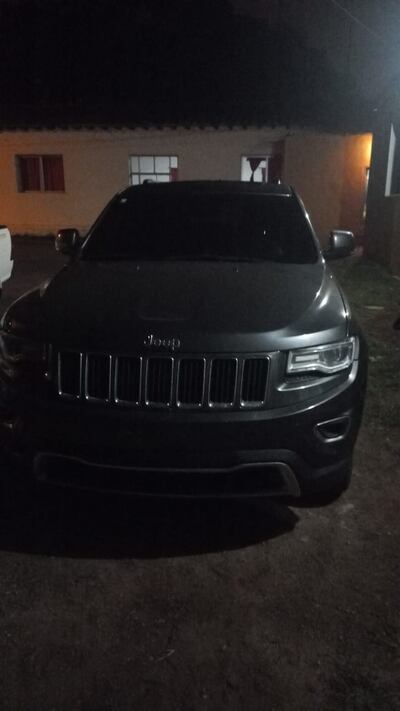 Camioneta incautada. (gentileza).