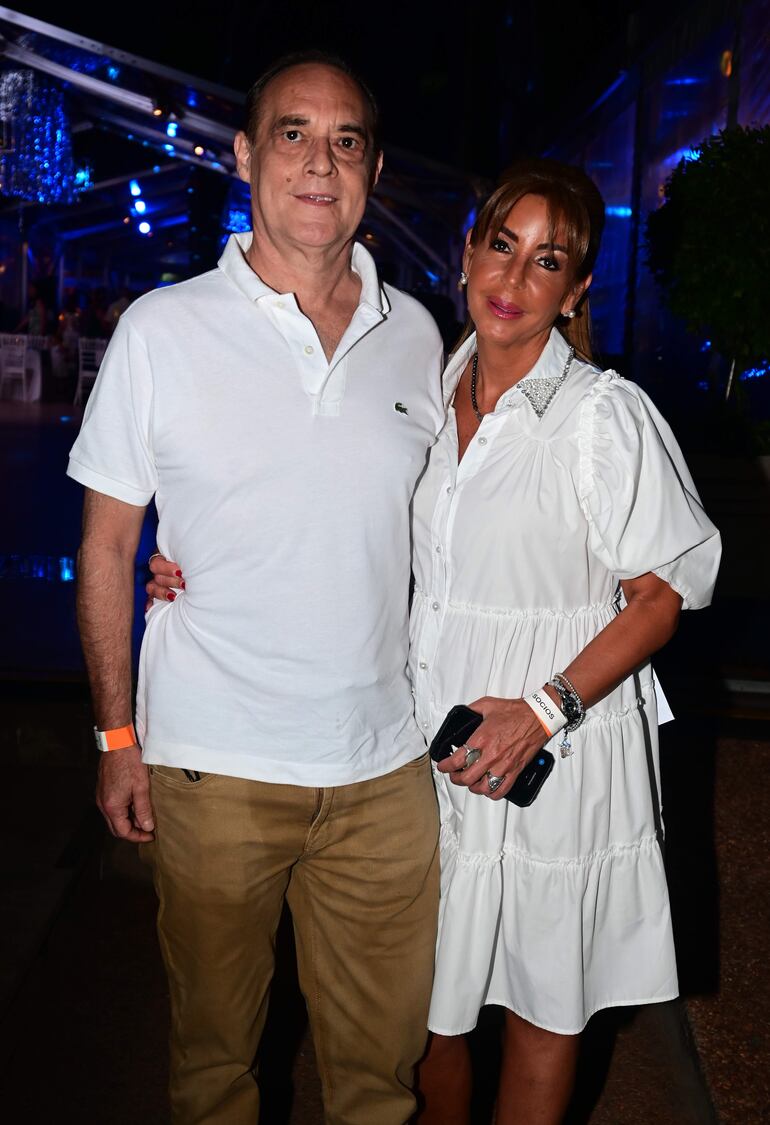 Alexis Campos Cervera y Susana Díaz de Vivar en el Club Centenario.