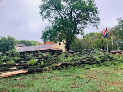 Las tormentas  de ayer afectaron a varios puntos del país.
