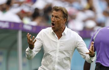 GR2008. LUSAIL (CATAR), 22/11/2022.- El seleccionador de Arabia Saudi Herve Renard.