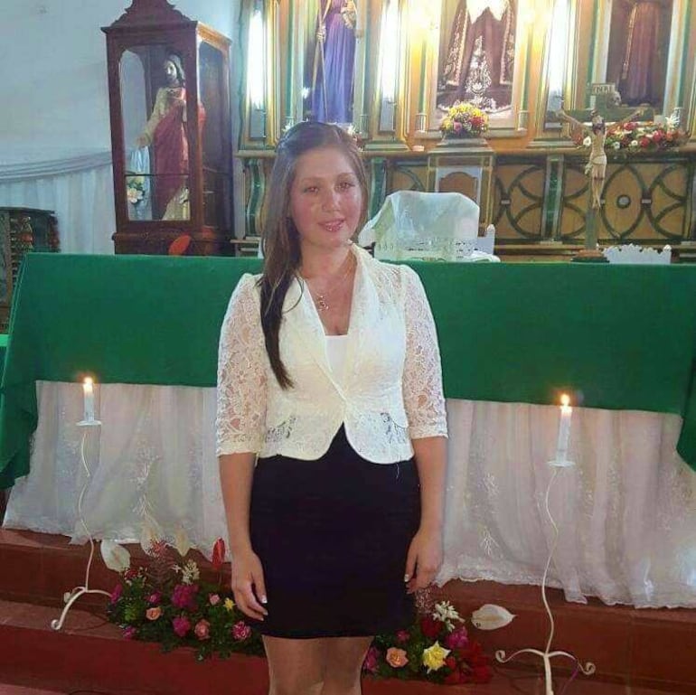 La activista política colorada oficialista Shirley Cabrera Palacios, quien habría falsificado un certificado de discapacidad para ingresar a trabajar en IPS.