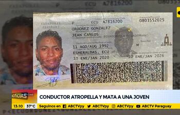 Fiscalía identificó a responsables del fatal accidente que acabó con la vida de una motociclista