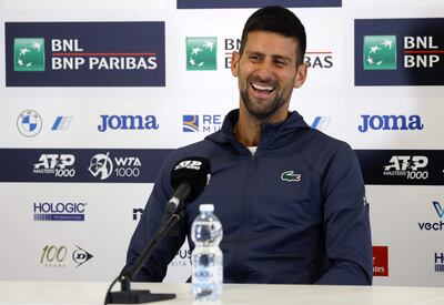 Novak Djokovic arranca ganando en Roma.