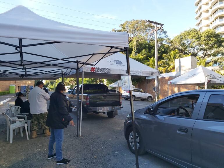 Vacunación en la Facultad de Derecho.
