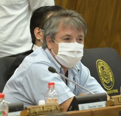 El diputado liberal Carlos María López (PLRA), nuevo titular de la Cámara de Diputados.