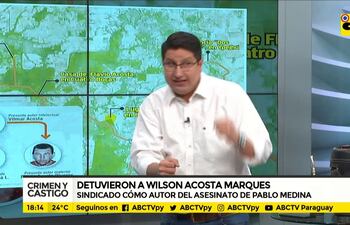 Detienen a Wilson Acosta Marques
