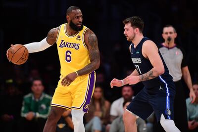 LeBron James (37 años) y Luka Doncic (23) animarán uno de los cinco juegos navideños de NBA.