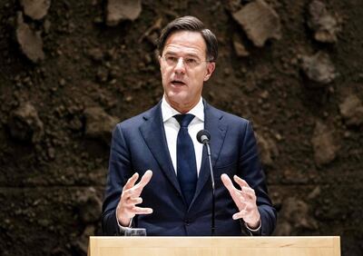 El primer ministro de Países Bajos, Mark Rutte.