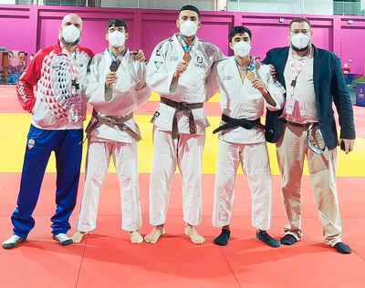 Los judokas Arévalo,  Gini y Vicentini están bien rankeados.