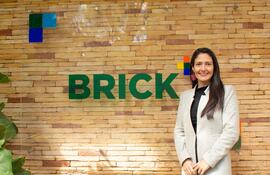 Natalia Salinas, gerente general de Brick.