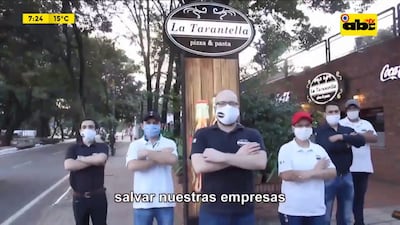 Captura de pantalla del video.