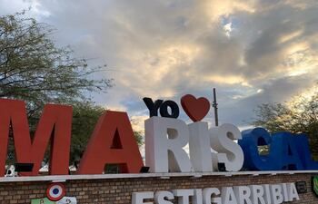 La ciudad de Mariscal Estigarribia.