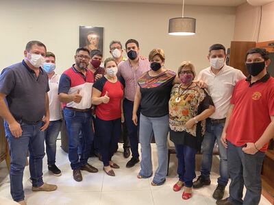 La dirigencia de Añetete y el cartismo consensuaron candidato  a intendente en Villeta.