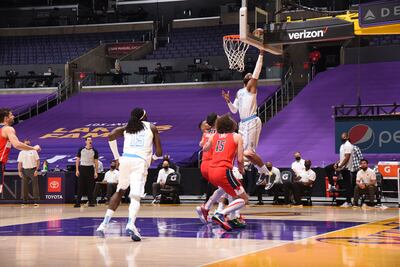 Los Lakers cayeron ante los Wizards