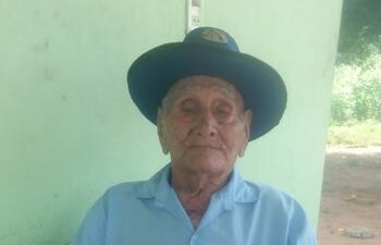 Claudio Larrea Ávalos, de 106 años.