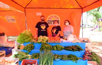 El sábado último se realizó la primera feria comunitaria en el barrio Ciudad Nueva.