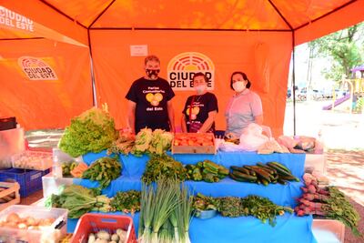 El sábado último se realizó la primera feria comunitaria en el barrio Ciudad Nueva.