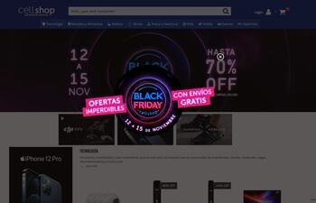 Los envíos son gratuitos al comprar desde la página web de Cellshop Importados.