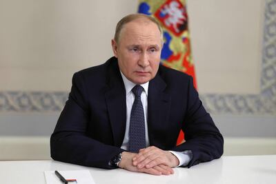 El presidente de Rusia, Vladimir Putin.  (SPUTNIK/AFP)