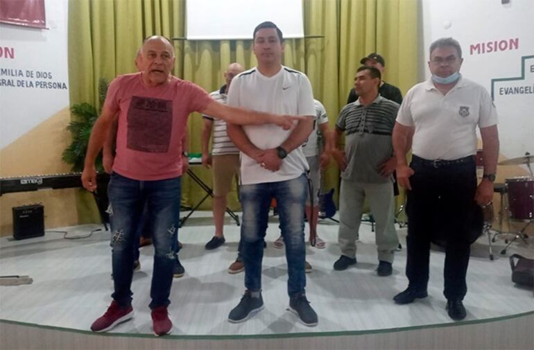 Destacaron desde el penal la participación de "El Loco" en el curso.