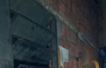 Francisco Ramón Fleitas Fernández entró a robar y quedó "atrapado" en el balancín del taller al que ingresó.