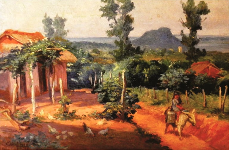 Exposición / paisajes paraguayos La tierra sagrada.