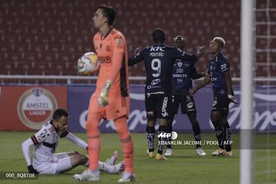 Independiente del Valle goleó al Flamengo.