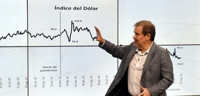 El Dr. Manuel Ferreira, ayer en el programa Enfoque Económico.