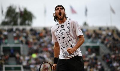 Stefanos Tsitsipas pasó de ronda en Roland Garros
