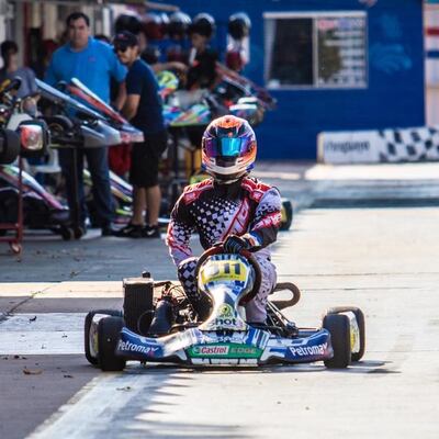 El campeón nacional del Súper Prime, Fabrizio Zaldívar, recordará sus inicios hoy en el Karting.