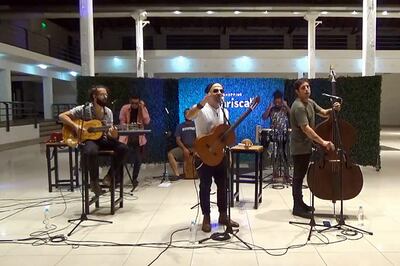 La agrupación Bohemia Urbana fue una de las primeras en realizar un show en streaming al iniciarse la cuarentena. En esta Fase 2 vuelven a estar permitidos.