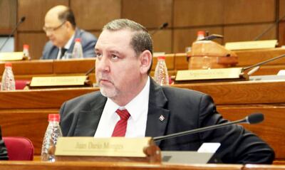 El senador  Javier Zacarías Irún (cartista) está acusado y con pedido de prisión.