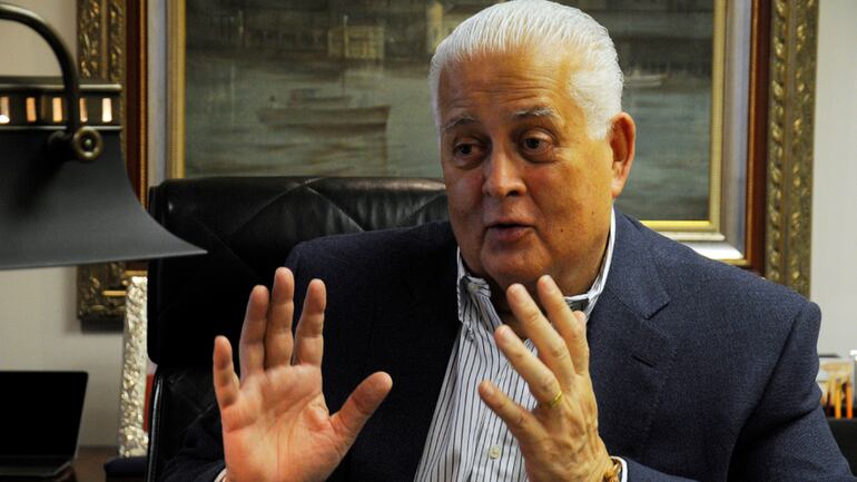 Ernesto Pérez Balladares, expresidente de Panamá.