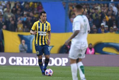 Cristian Báez, zaguero paraguayo de Rosario Central
