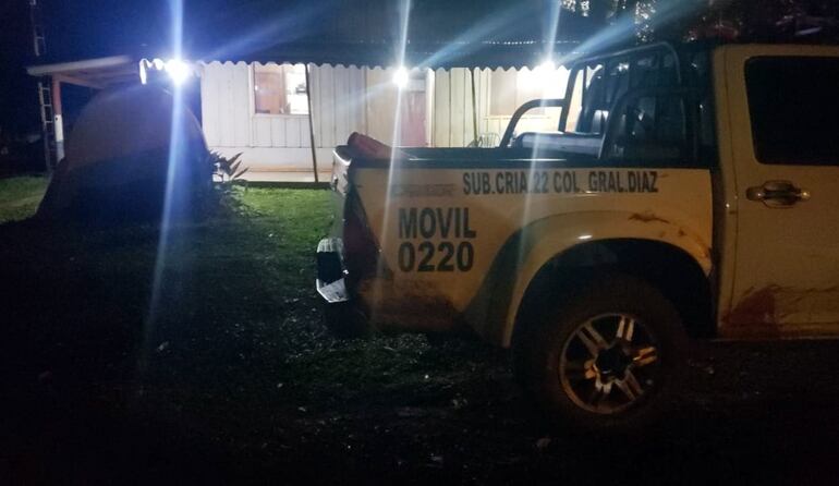 Los agentes policiales asignados a la pesquisa del caso aguardaban instrucciones anoche en  la  subcomisaría 22ª de la colonia General Díaz.