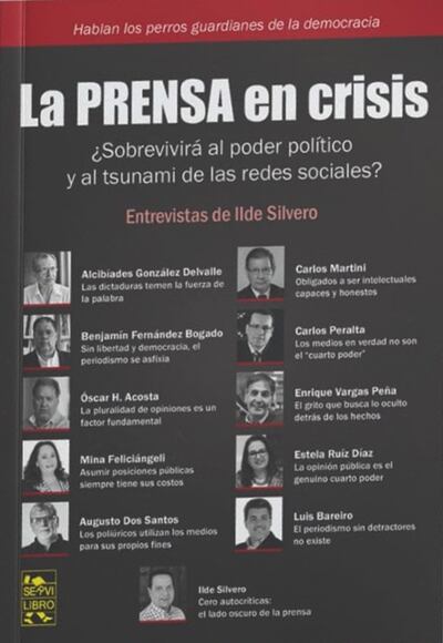 Portada del libro de Ilde Silvero, en el que se analizan varios aspectos de la prensa.