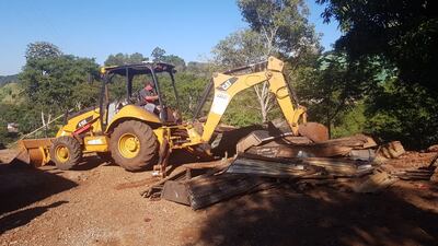Las embarcaciones fueron destruidas en el predio del Área Naval del Este.