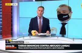 Varias denuncias contra abogado Lansac