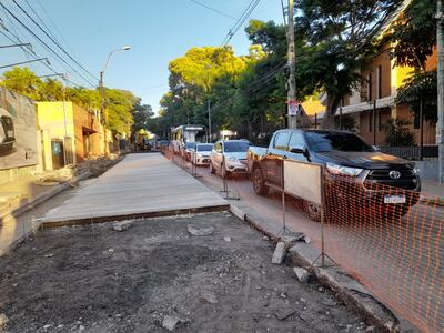 Cierre parcial de la Avenida España y General Santos, por obras de mejoramiento vial.