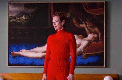 Tilda Swinton en "The Human Voice".