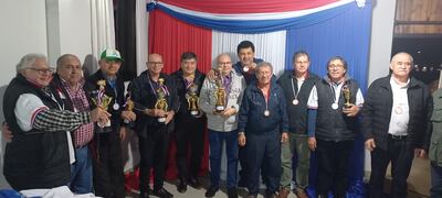 Truqueros que subieron al podio en el torneo de Nueva Italia.